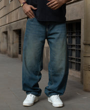 Mib Blue Barrel Fit Jeans
