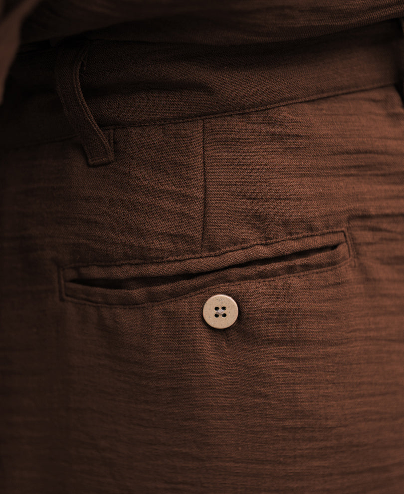 Rust Strcutured Co-Ord Set.