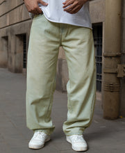 Tinted Blue Barrel Fit Jeans