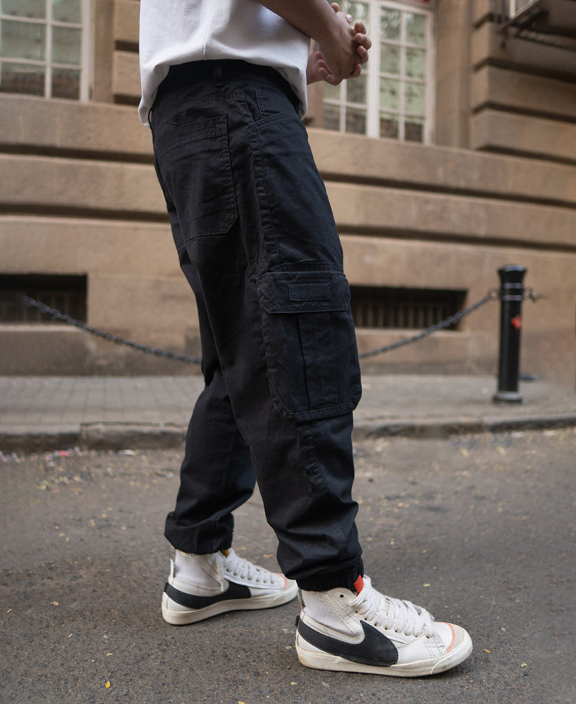 Black Cargo Pant.