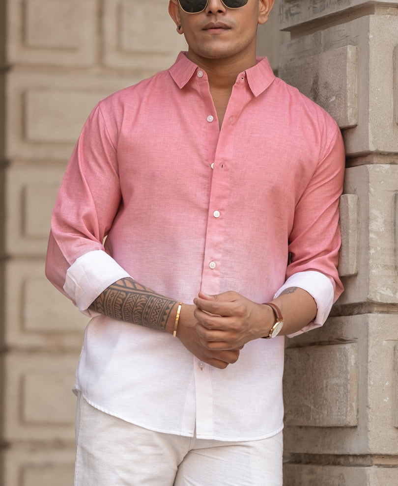 Coral Ombre Shirt.