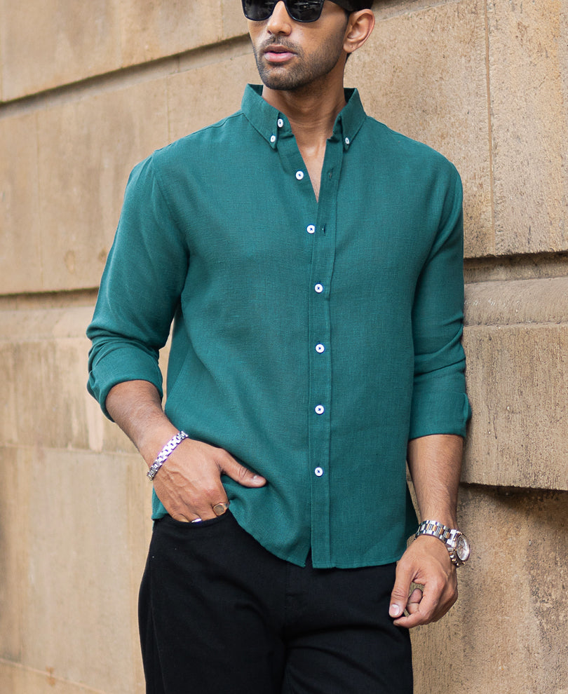 Teal Lightweight Shirt.