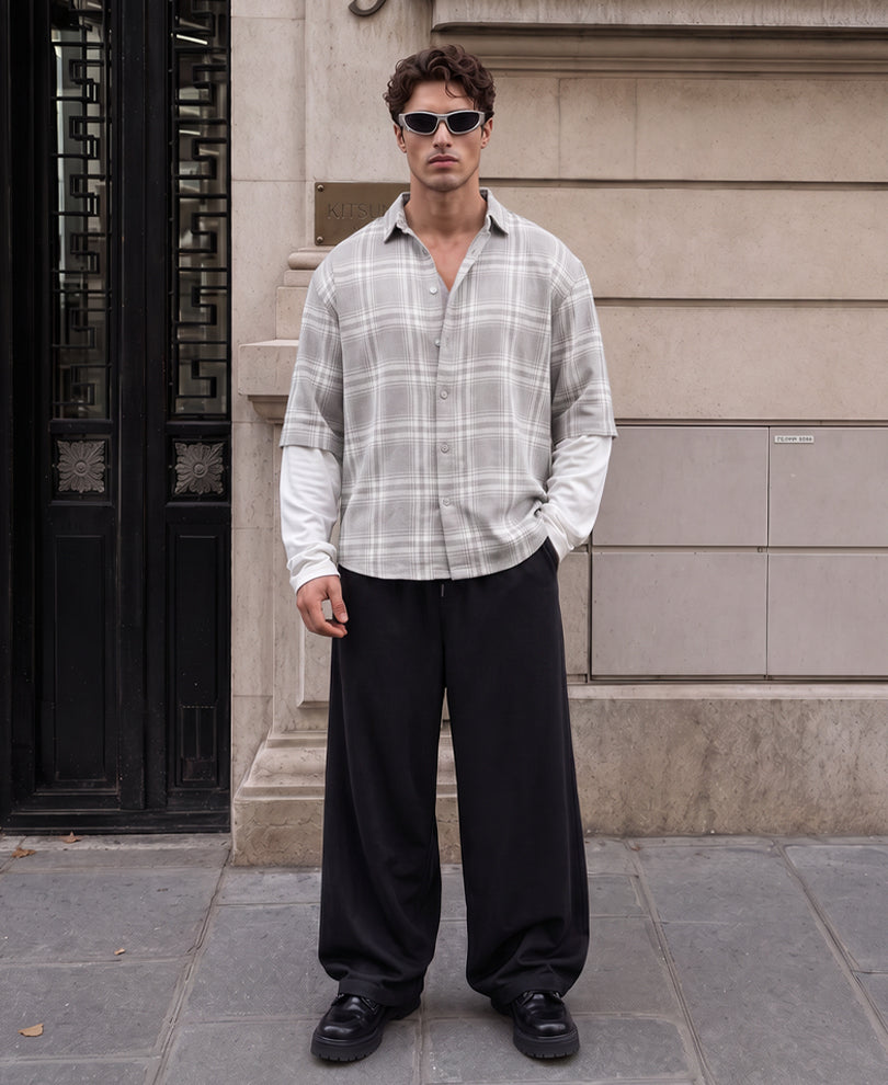 Multicolour Printed Checks Shirt