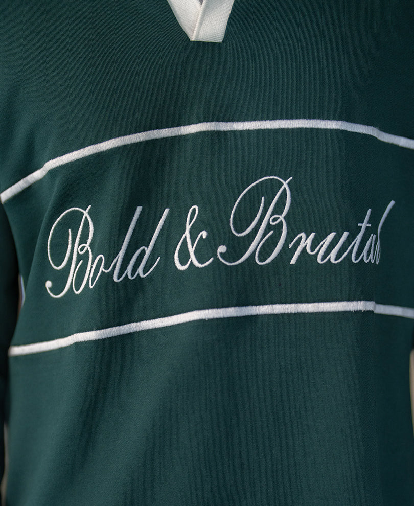 Pine Embroidered Sweatshirt 100% Cotton