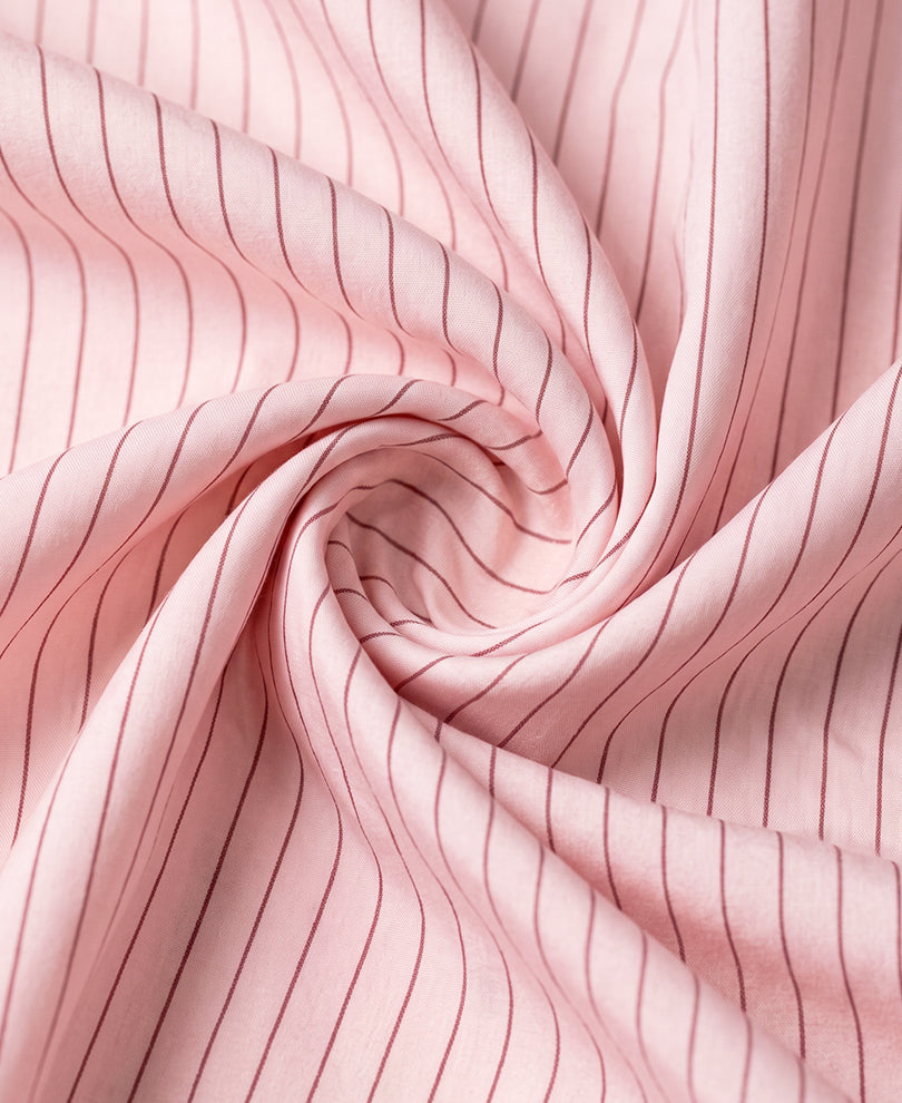 Pink Printed Stripe Shirt