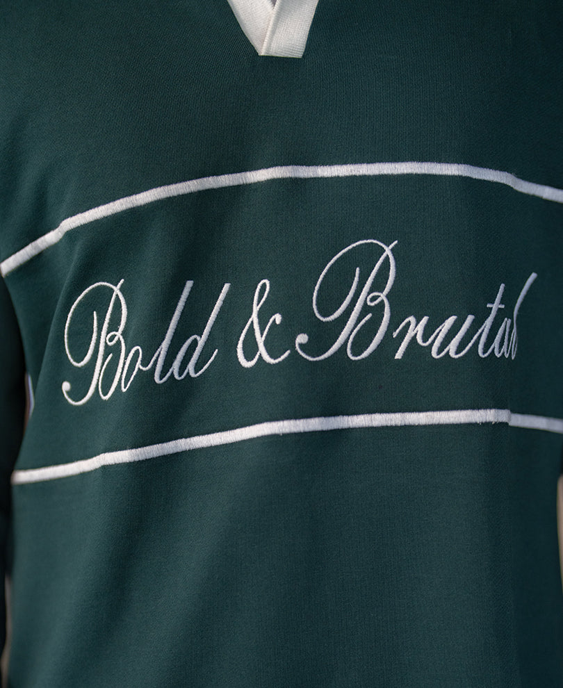 Pine Embroidered Sweatshirt 100% Cotton