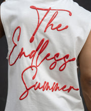 Off White Slogan Print Vest.