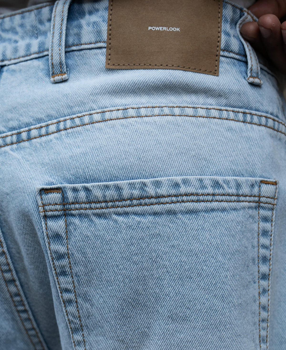Blue Flame Print Jeans