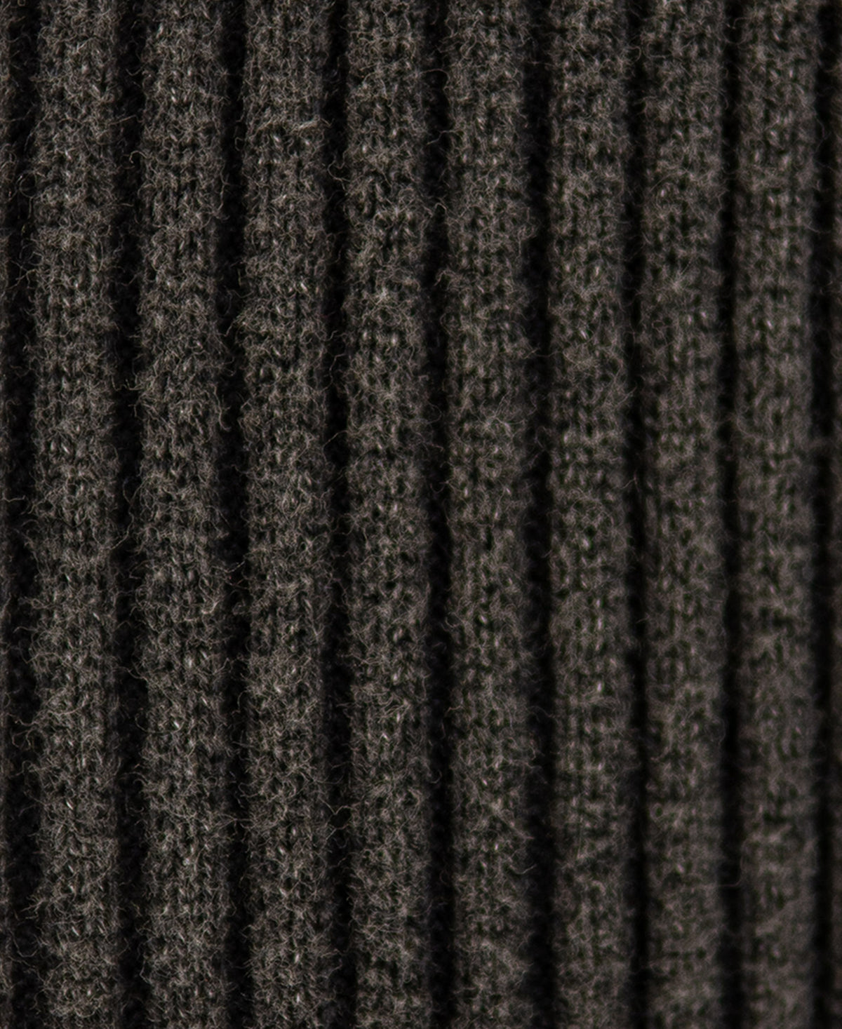 Black Washed Rib Knit T-Shirt 100% Cotton