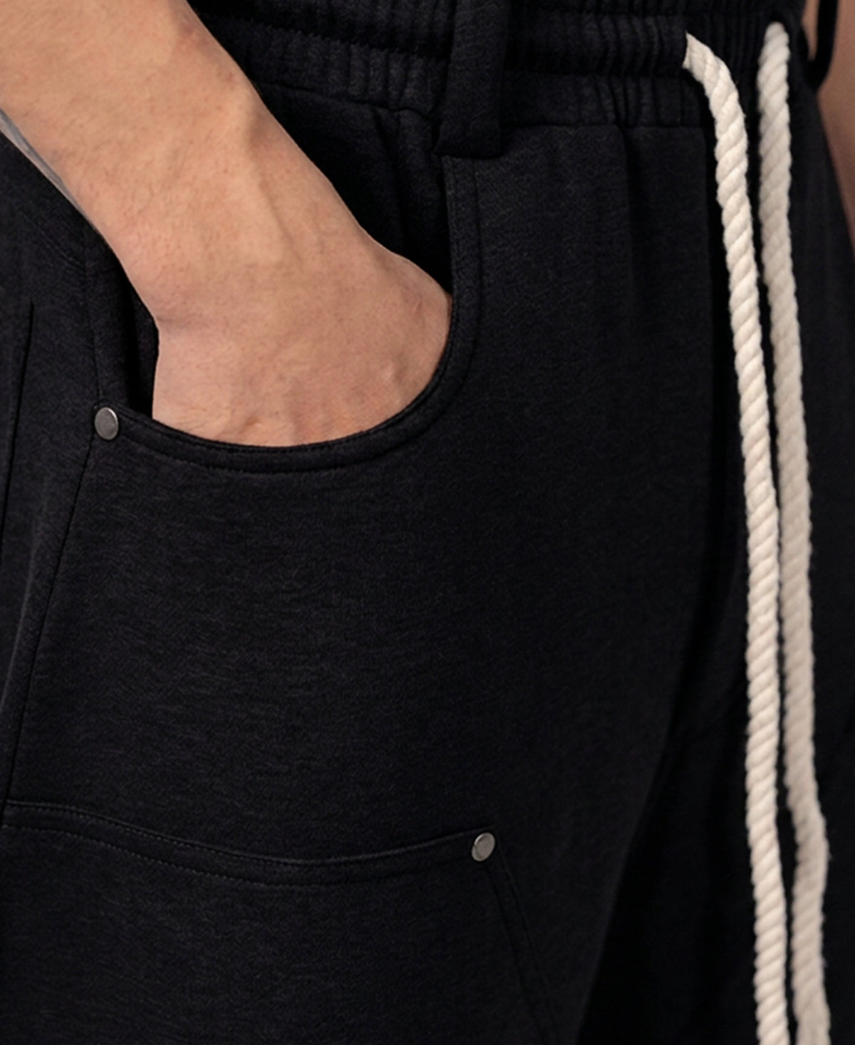 Black Carpenter Trackpants
