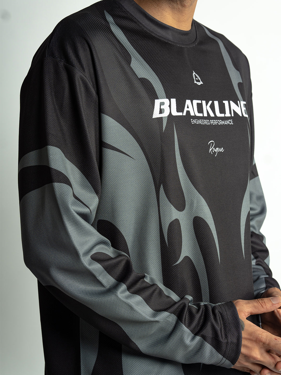 Black Racing Jersey T-Shirt