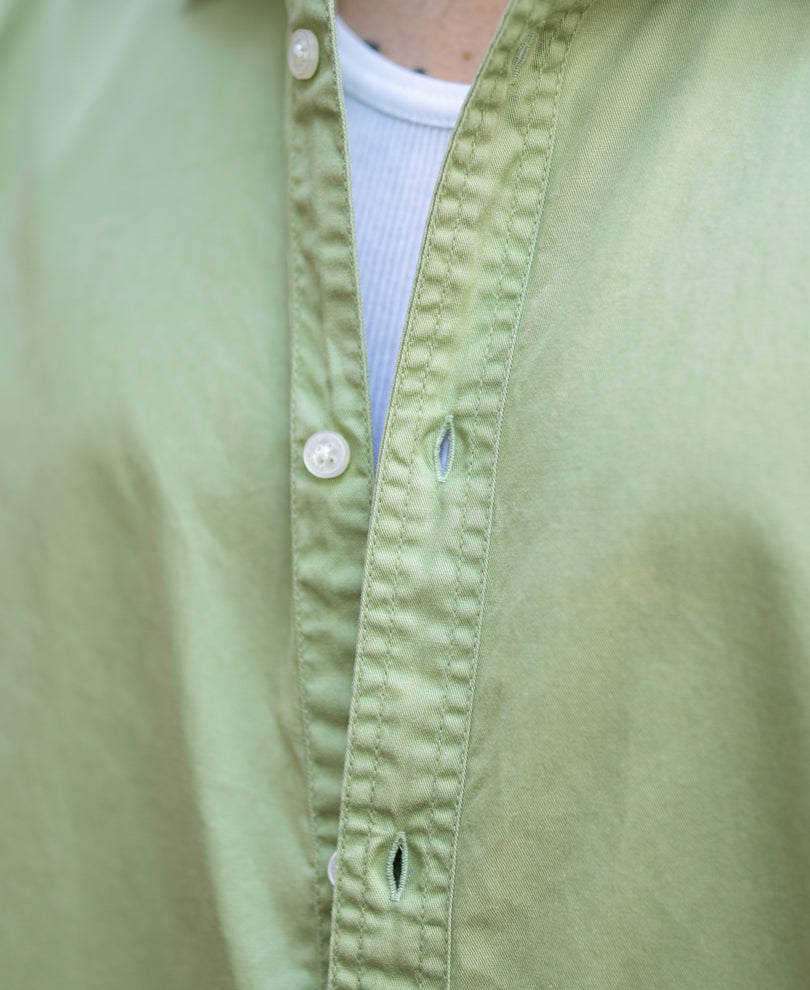 Green Washed Shirt.