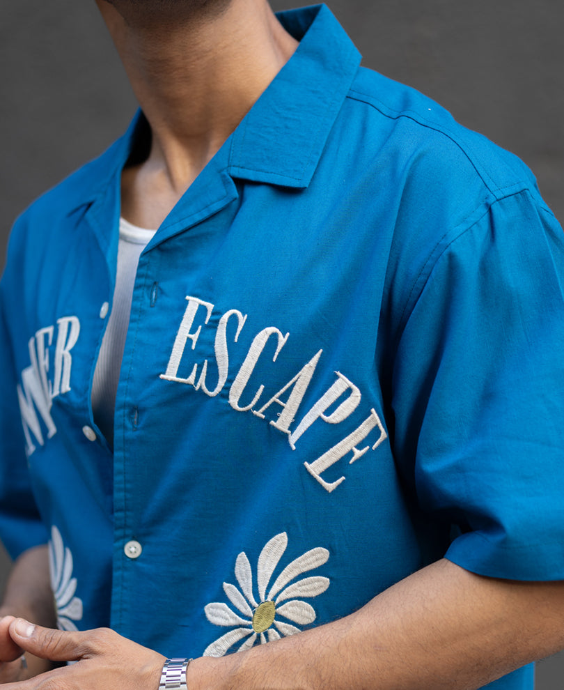 Royal Embroidered Summer Shirt.