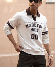 Grey Melange Printed T-Shirt.