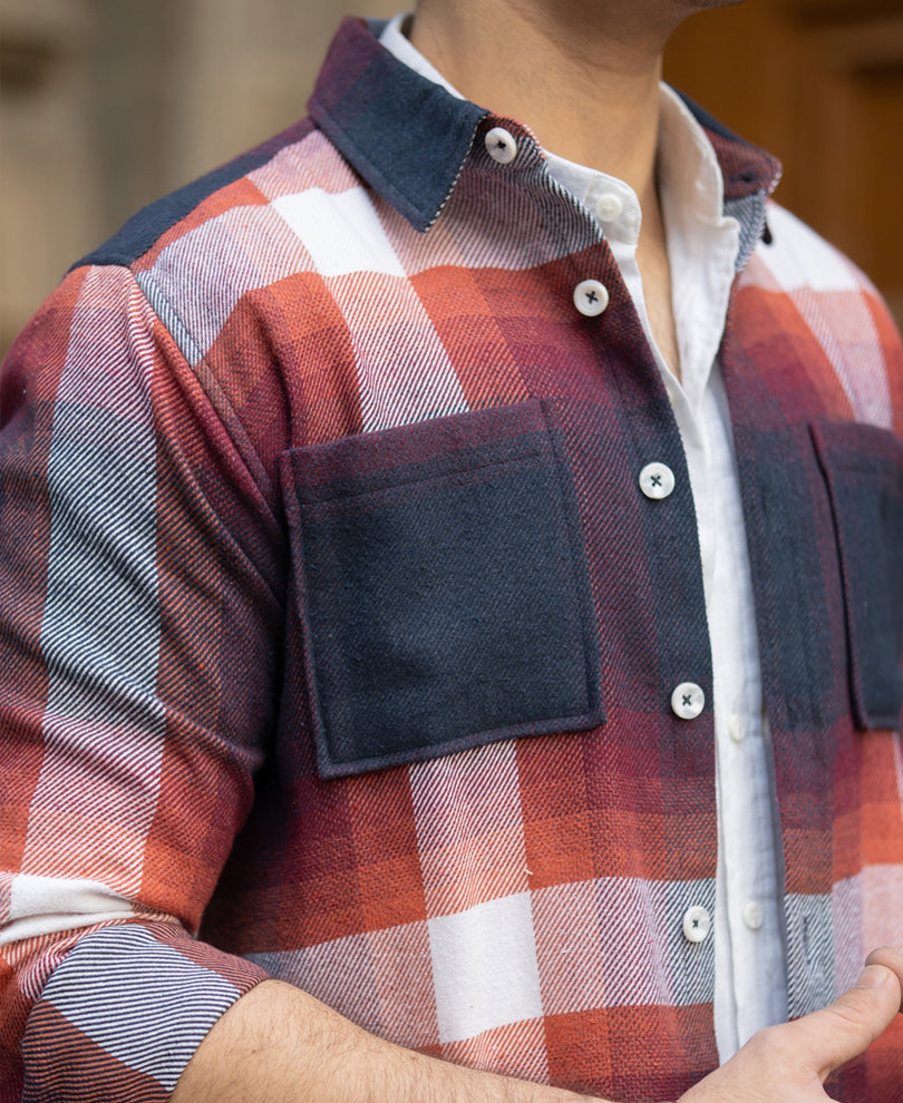 Multicolour Macro Checks Shirt.