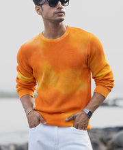Orange Tie Dye T-Shirt.