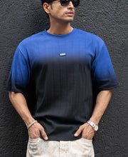 Black Sprayed Structure T-Shirt.