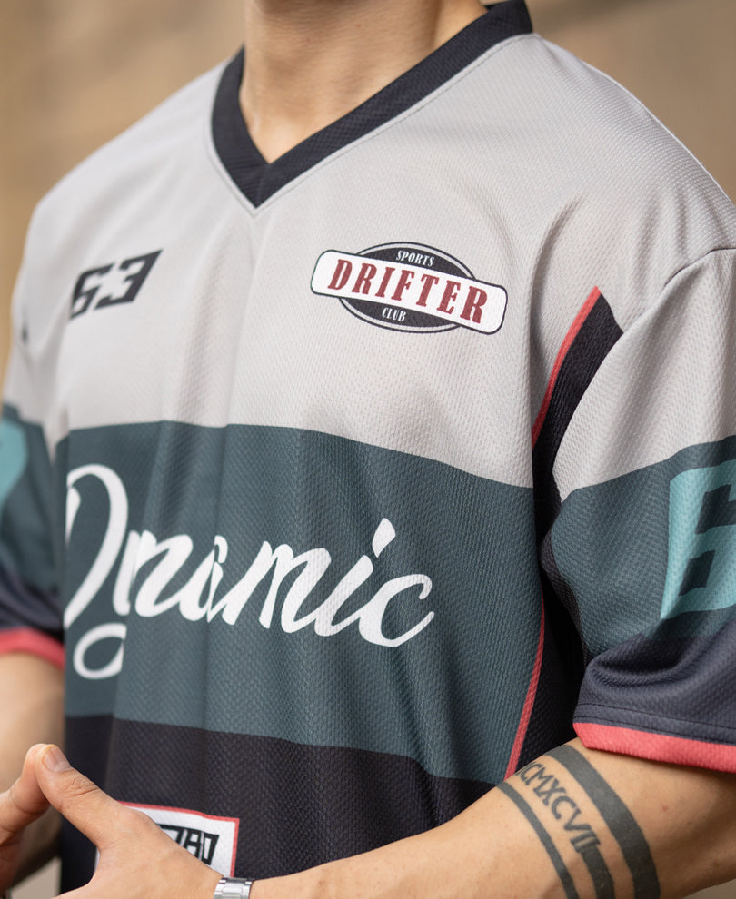 Grey Printed Jersey T-Shirt