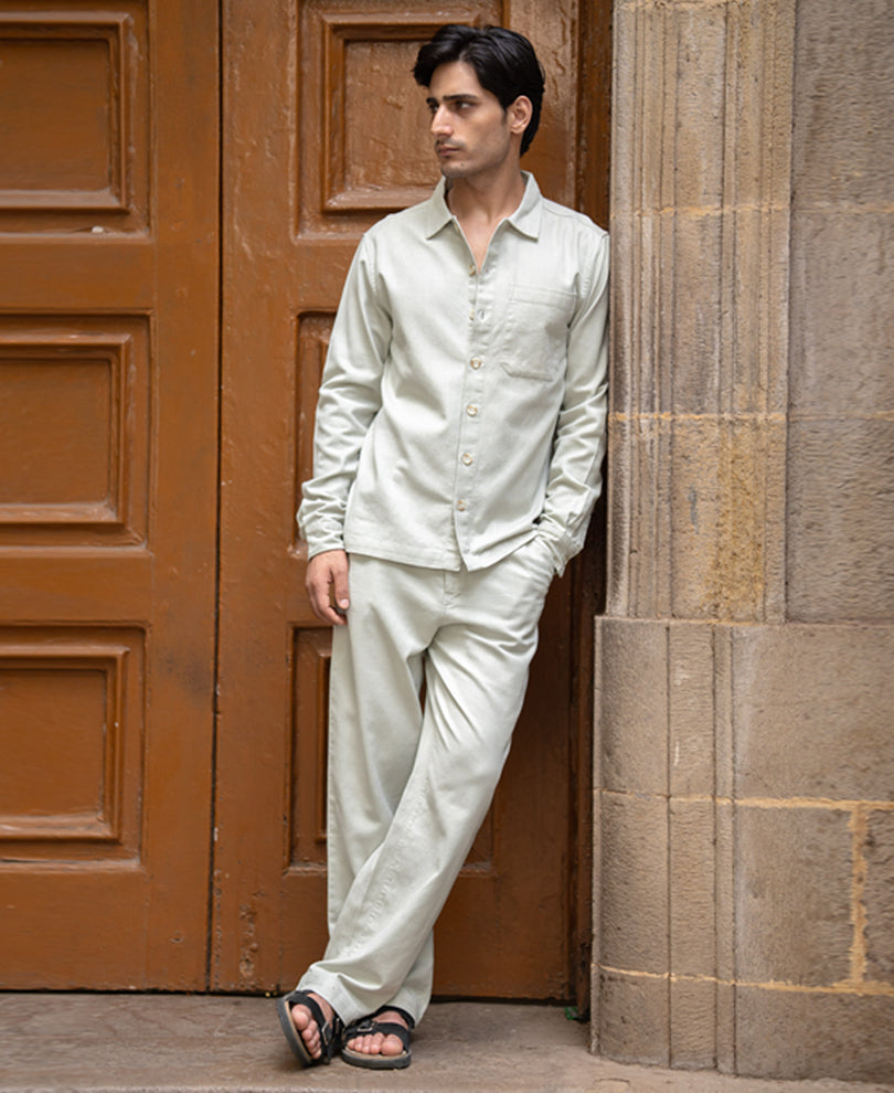 Light Pista Structured Cord Set 100% Cotton