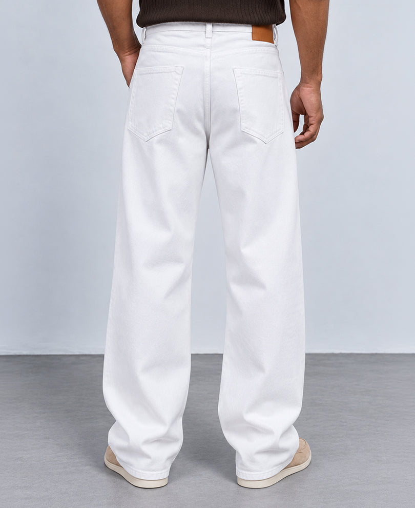 White Baggy Jeans