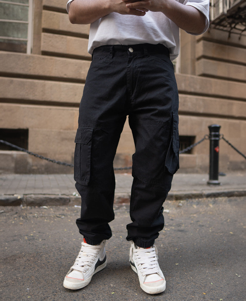 Black Cargo Pant.