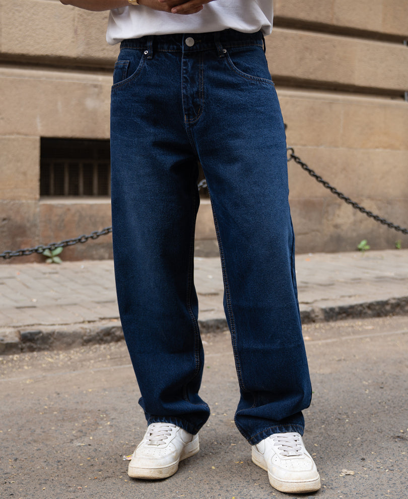 Baggy Fit Denim Jeans
