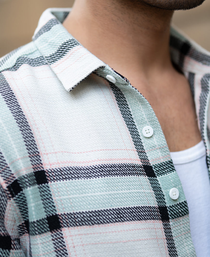 Off-White Structure Checks Shirt.