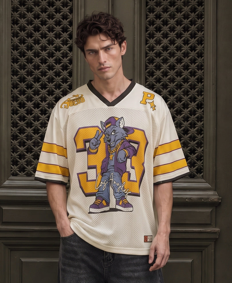 Off-White Character Print Jersey T-Shirt