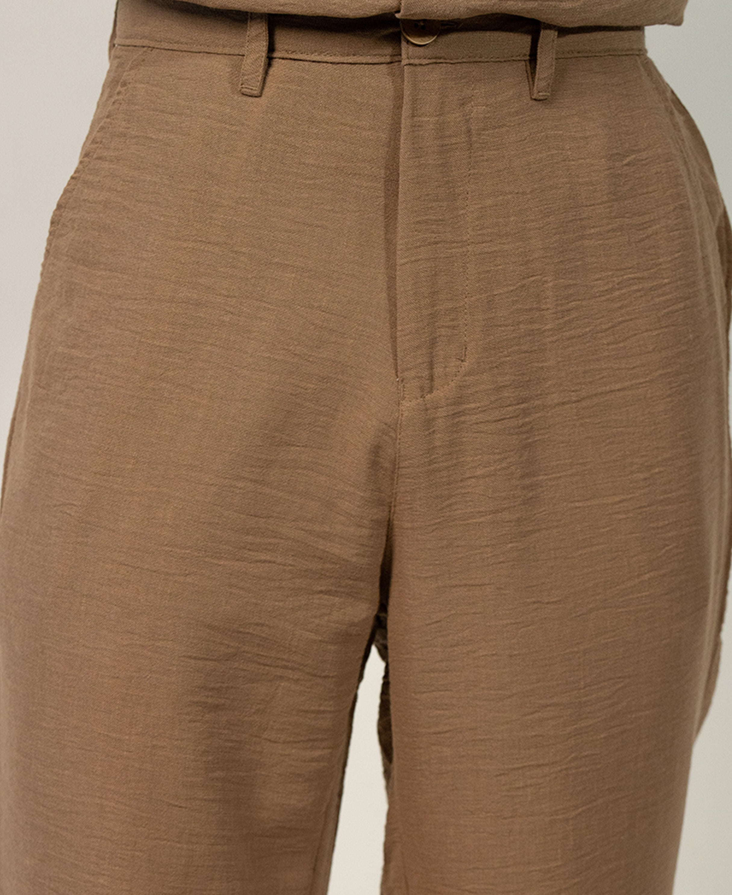 Light Brown Structured Co-Ord Set