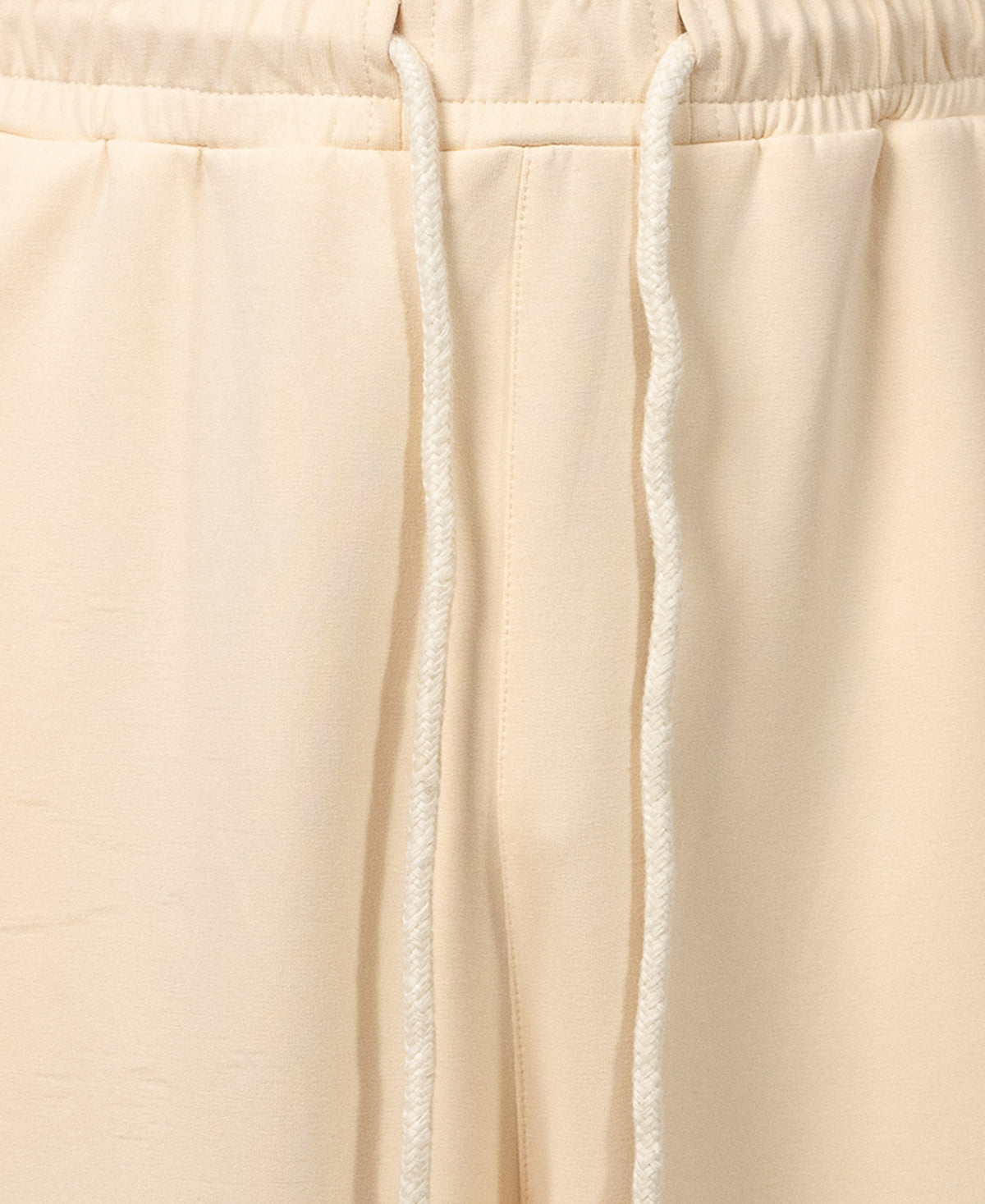 Cream Tape Detail Baggy Trackpant