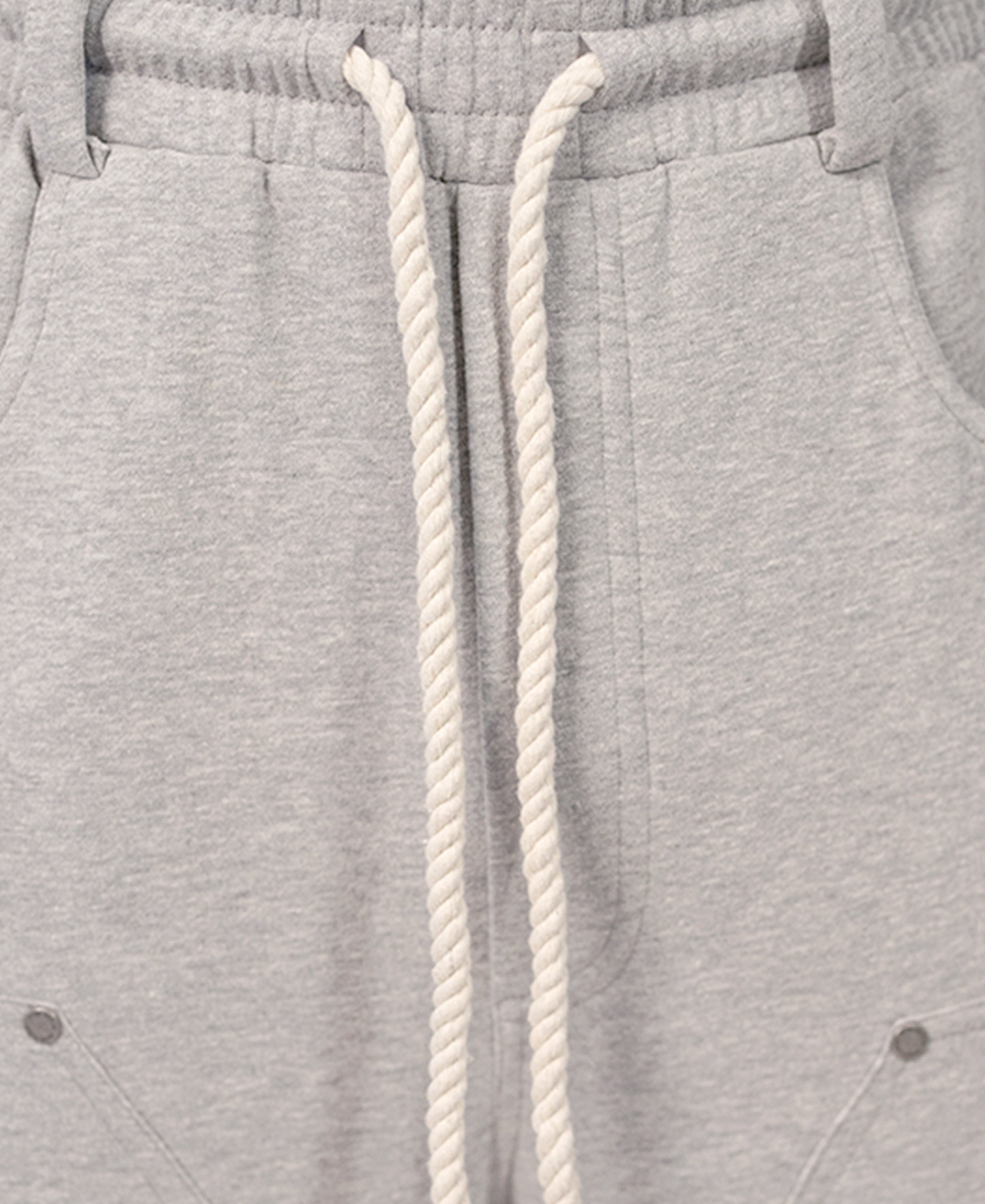 Grey Melange Carpenter Trackpants