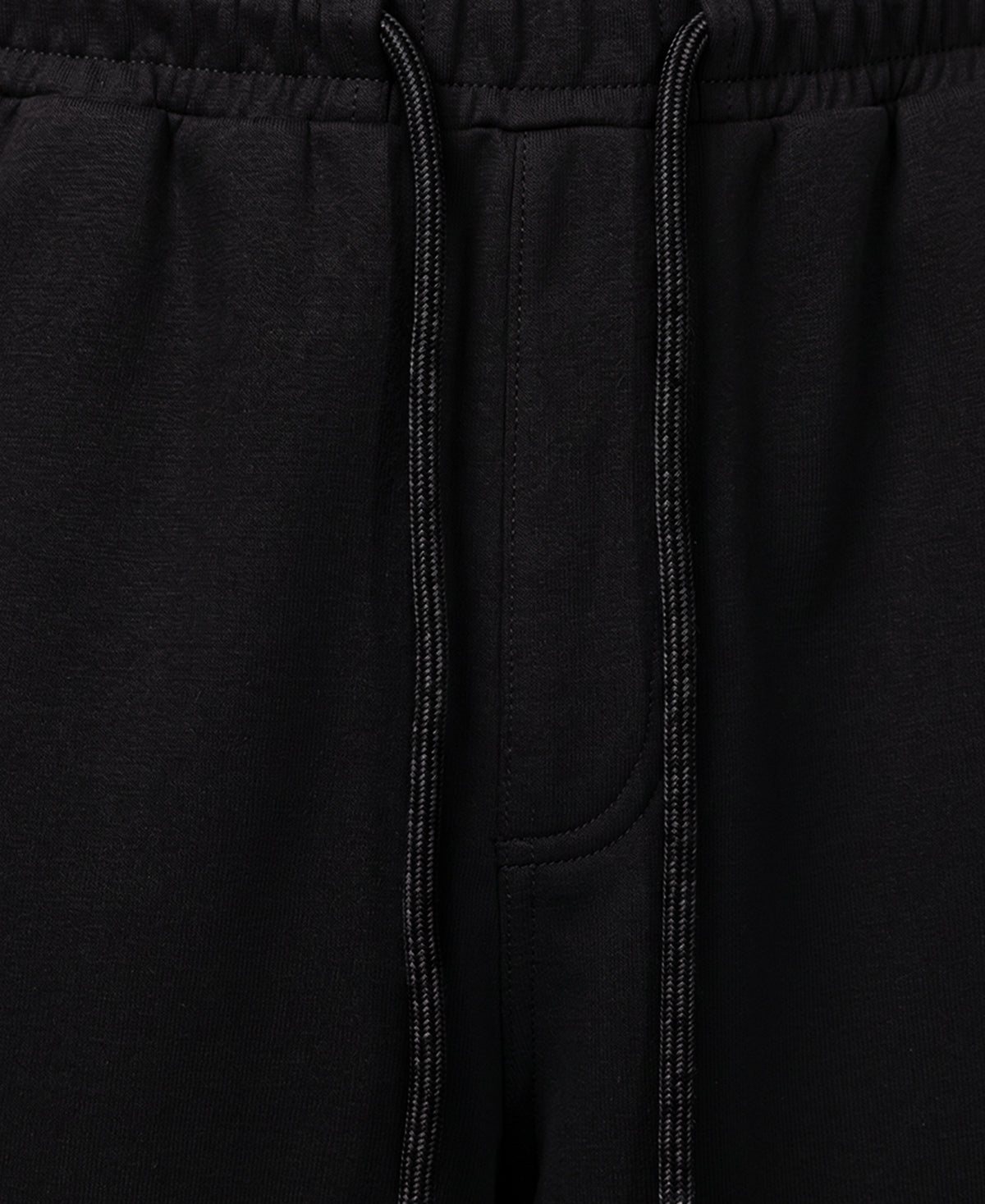 Black Tape Detail Baggy Trackpant