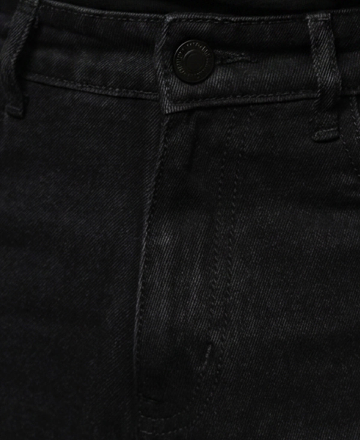Black Washed Baggy Jeans