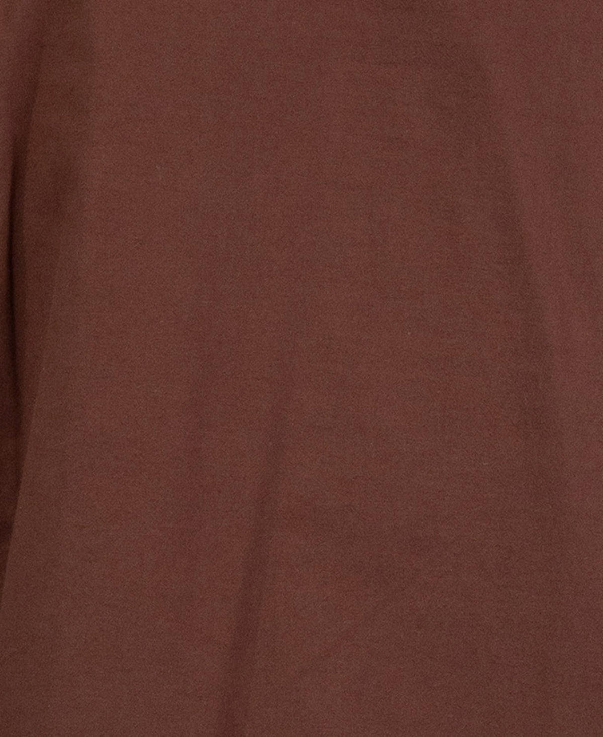Brown Contrast Detail Kurta Shirt
