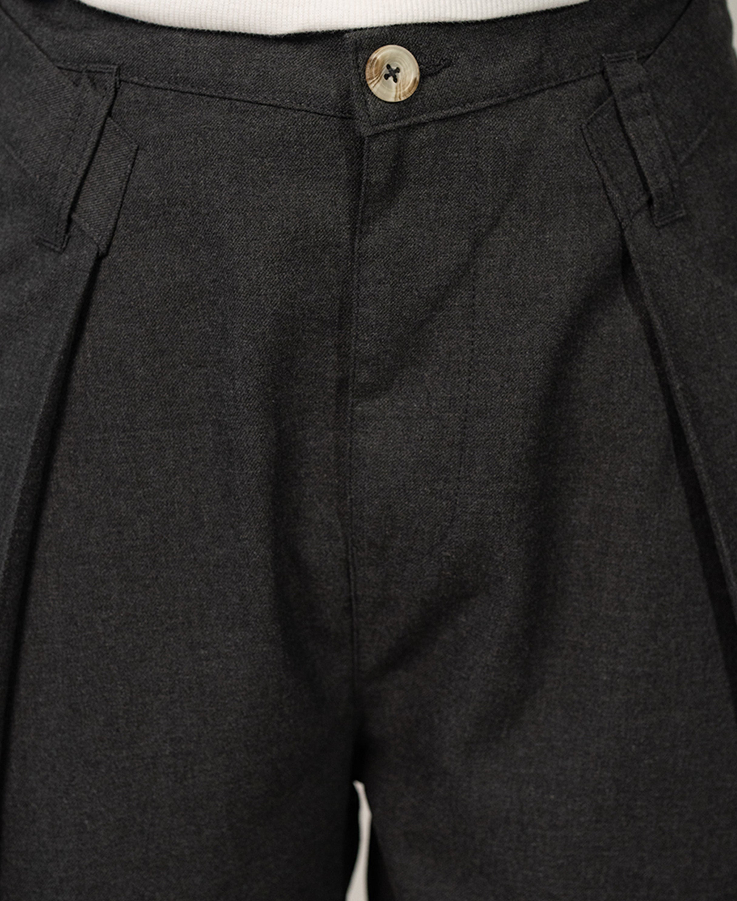 Grey Baggy Trousers