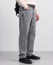 Dark Grey Straight Fit Denim Jeans