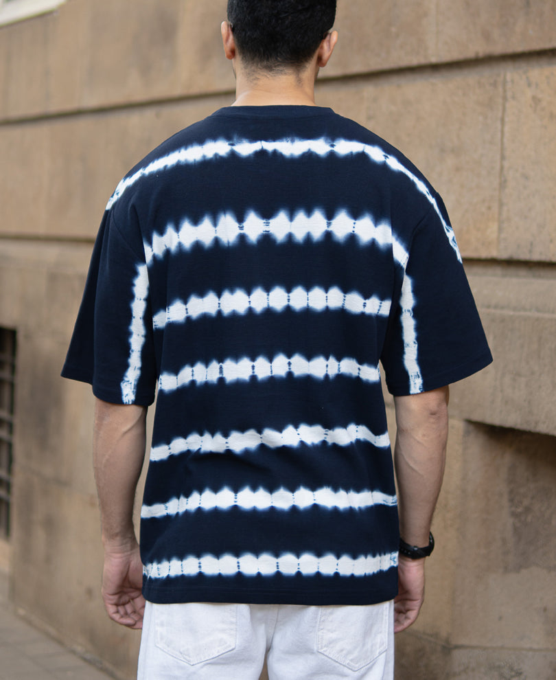 Navy Tie Dye T-Shirt.