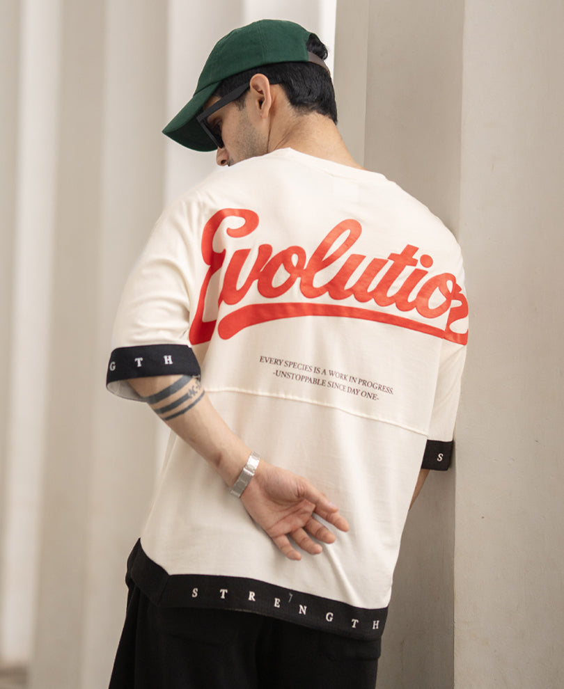 Off White Printed T-Shirt
