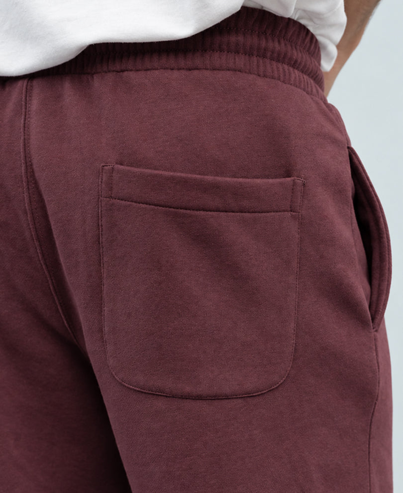 Brown Knit Joggers