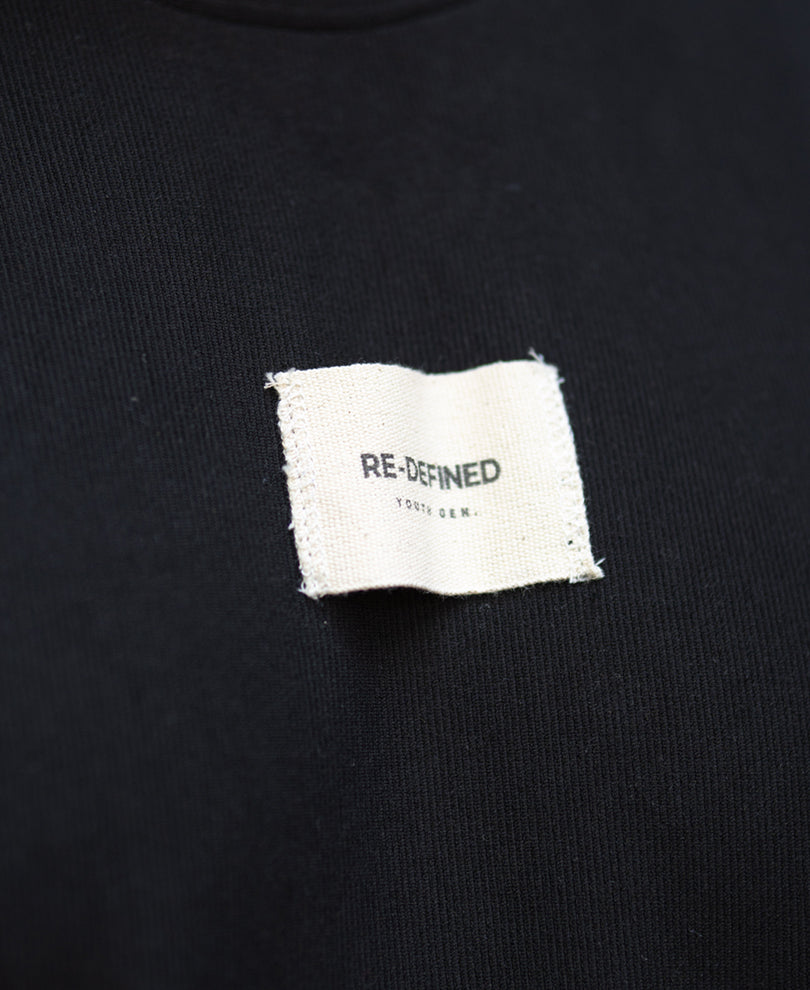 White Ribbed Vest With Patch