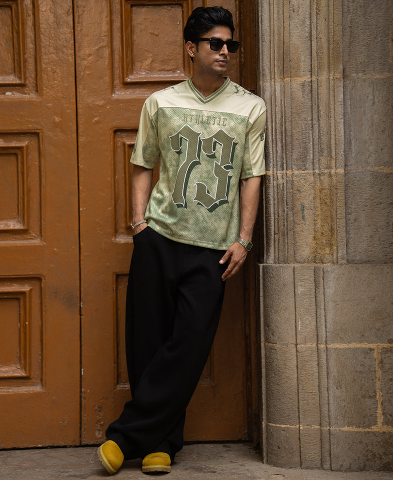 Sage Graphic Varsity T-Shirt