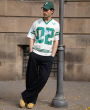 Cream Dove Print Jersey T-Shirt