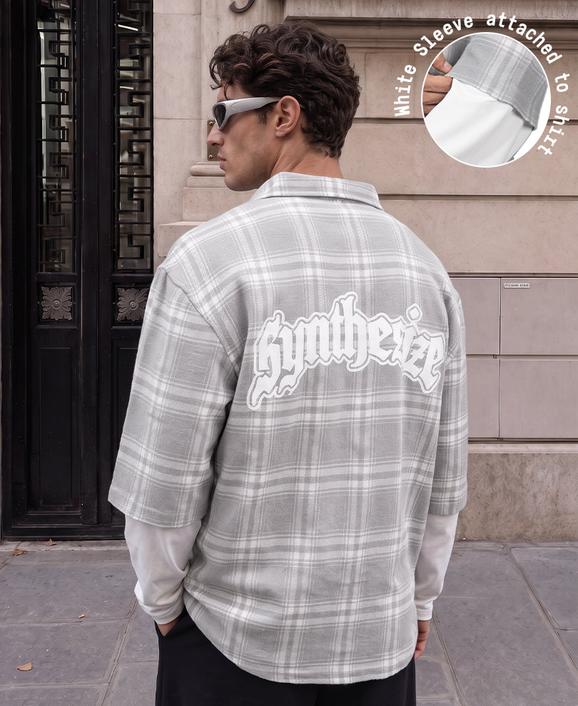 Multicolour Printed Checks Shirt
