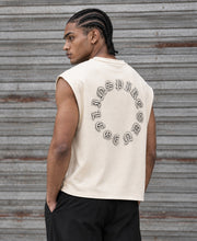 Light Beige Printed Vest