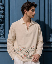 Regular Fit Embroidery Kurta Shirt