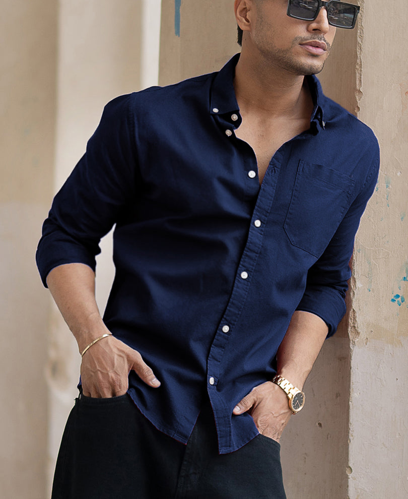 Ferozi Oxford Shirt.