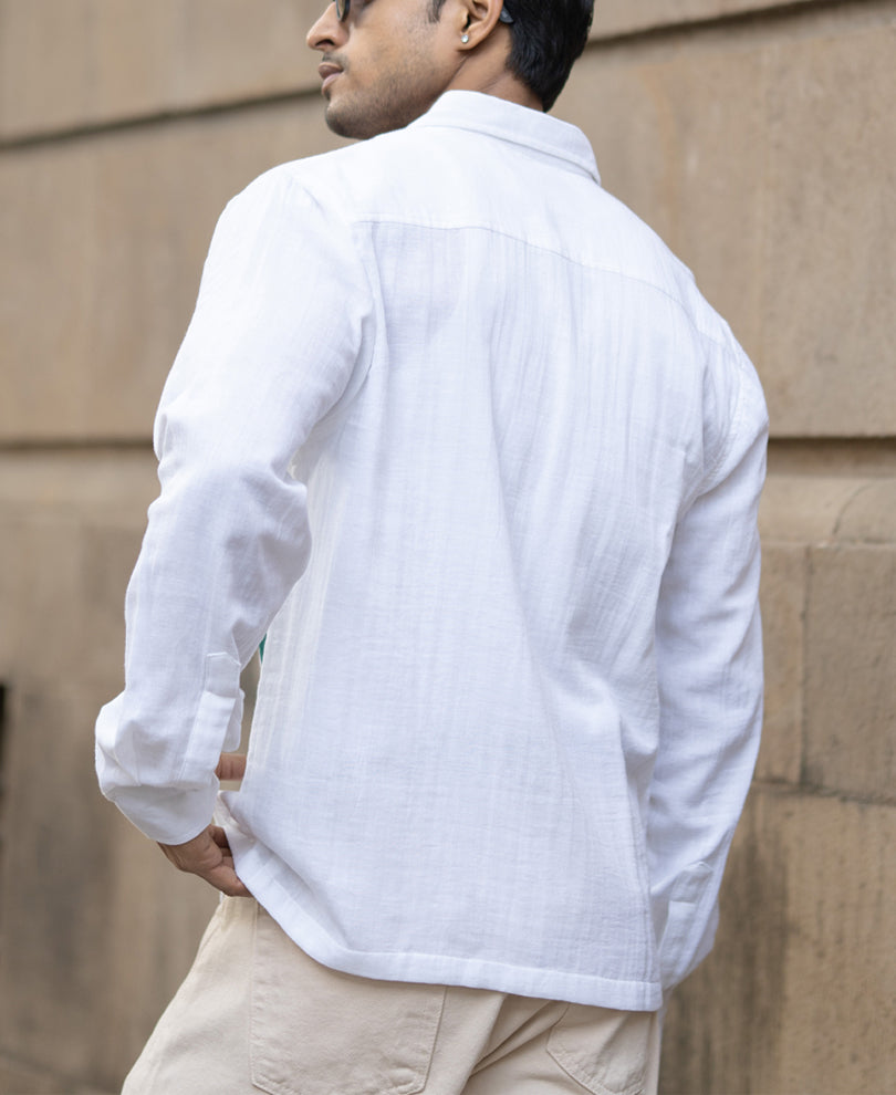 Tulip Print Lightweight Shirt.