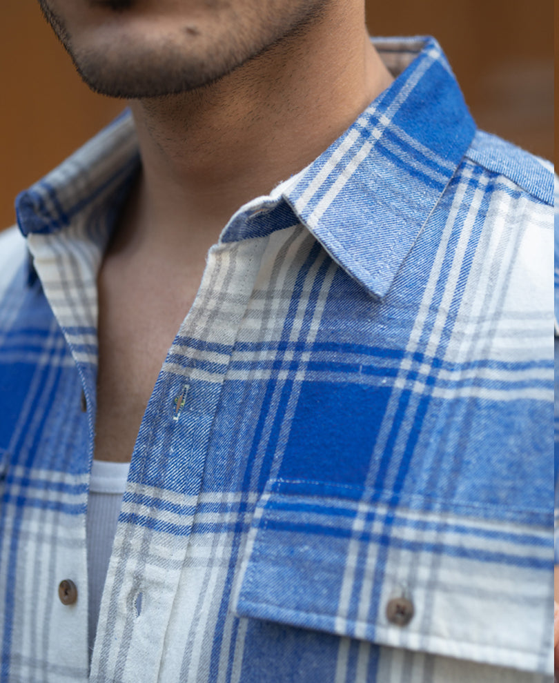 Royal Brushed checks shirt.