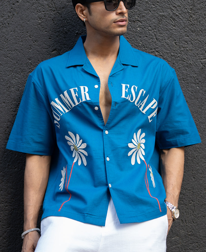 Royal Embroidered Summer Shirt.