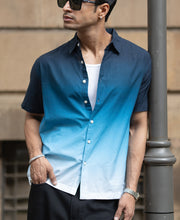 Dark Navy Ombre Shirt.